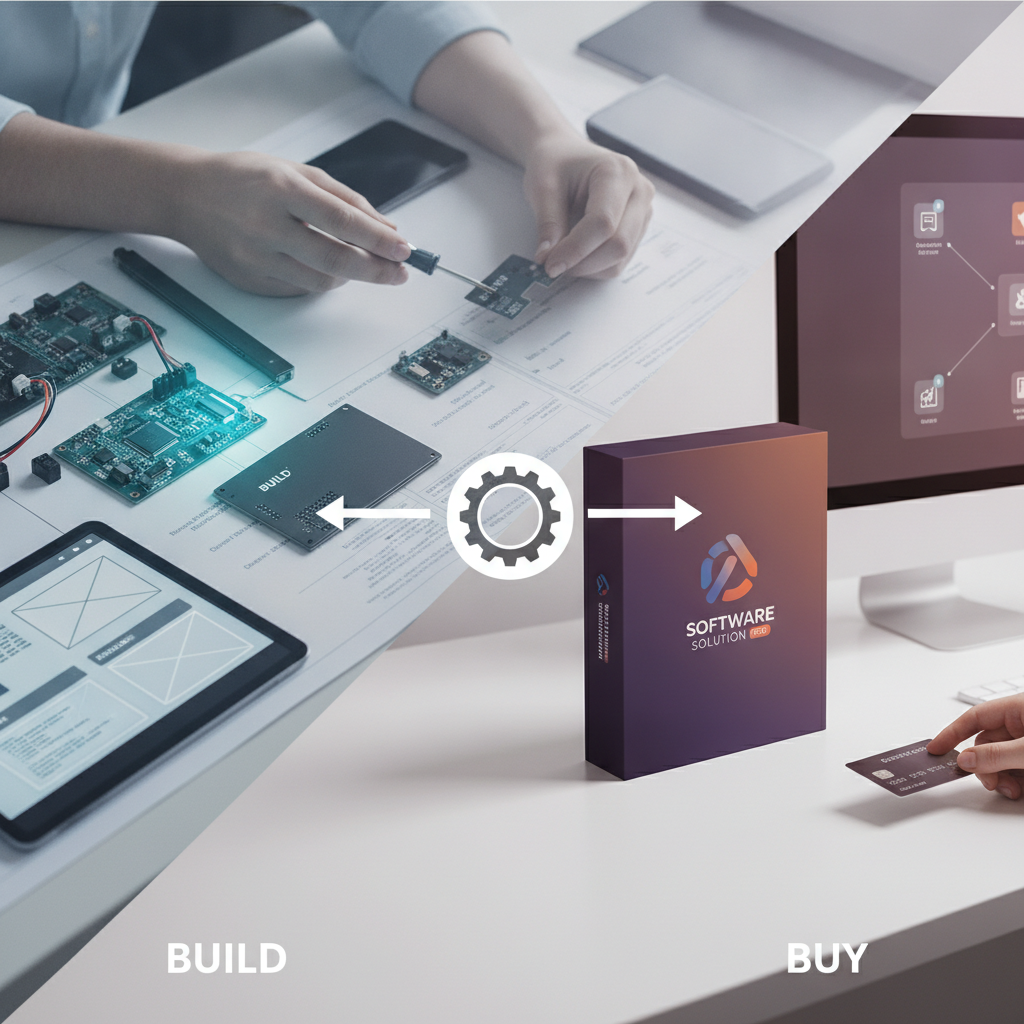 Two Products, One Work Order: Navigating the Build vs Buy Software Dilemma